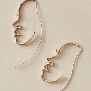 Abstract Metal Earrings